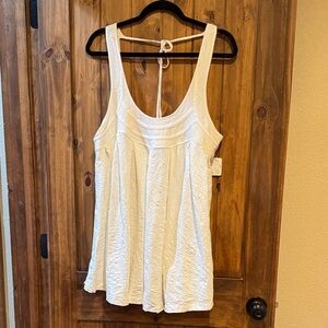 Free People Textured Tunic Tank